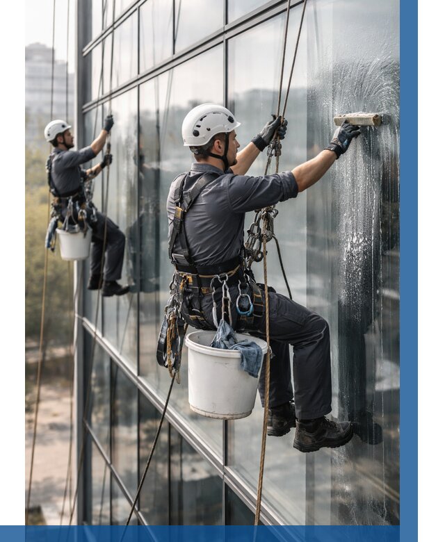 Мойка сплошного остекления в Вичуге, заказать от 305 р.| ВЫСОТНИК-Вчг