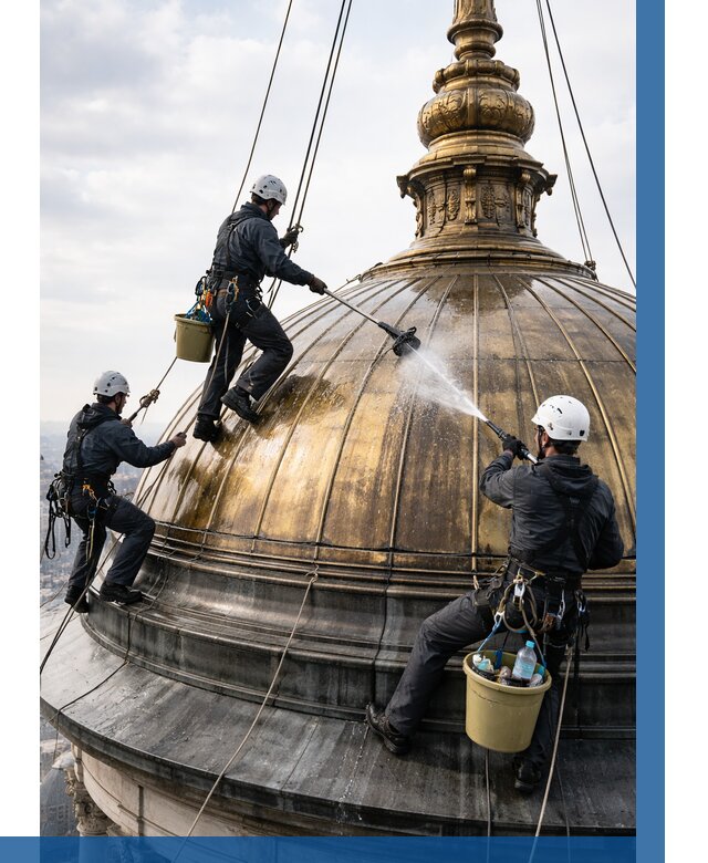 Мойка куполов и шпилей в Вичуге от 8127 р. - заказать | ВЫСОТНИК-Вчг