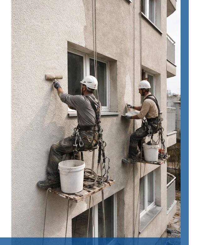 Нанесение короеда на фасад в Вичуге от 457 р. | ВЫСОТНИК-Вчг