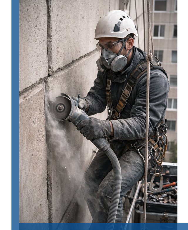 Штробление межпанельных швов в Вичуге качественно и быстро