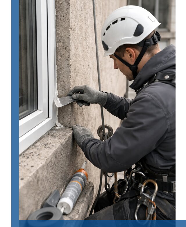 Герметизация монтажных швов окон в Вичуге с гарантией качества