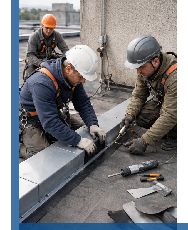 Ремонт кровельных примыканий в Вичуге профессионально