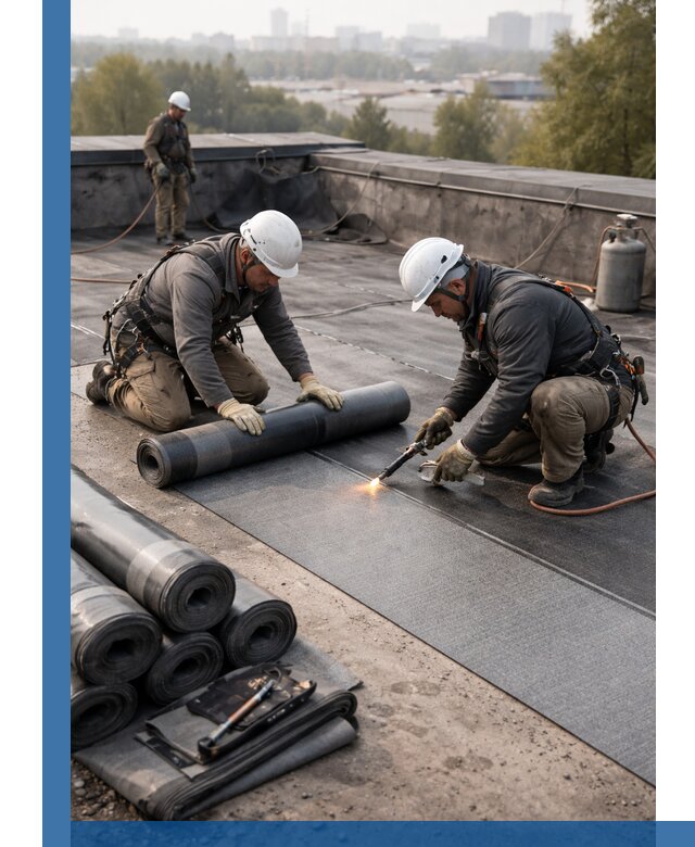 Монтаж мягкой кровли в Вичуге профессионально и надежно