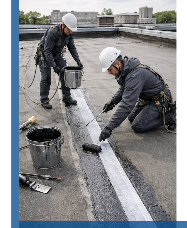 Гидроизоляция кровли мастикой в Вичуге надежная защита