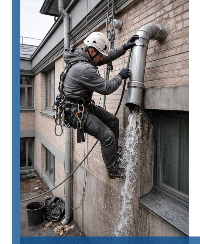 Профессиональная прочистка водосточных труб в Вичуге с гарантией