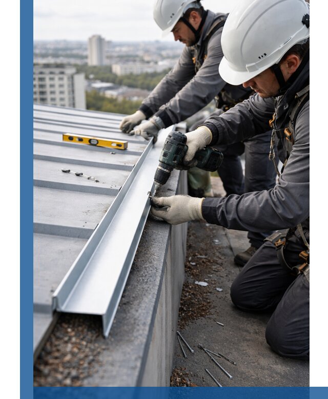 Монтаж капельника на кровле в Вичуге с гарантией качества