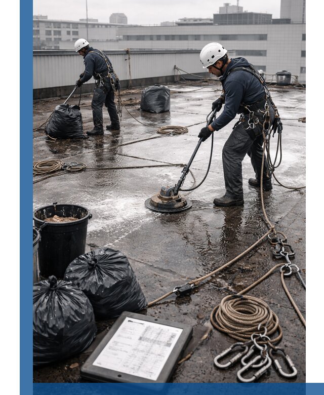 Плановая очистка кровли по графику в Вичуге для безопасности