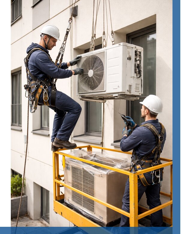 Демонтаж внешнего блока кондиционера в Вичуге от 3556 р. | ВЫСОТНИК-Вчг