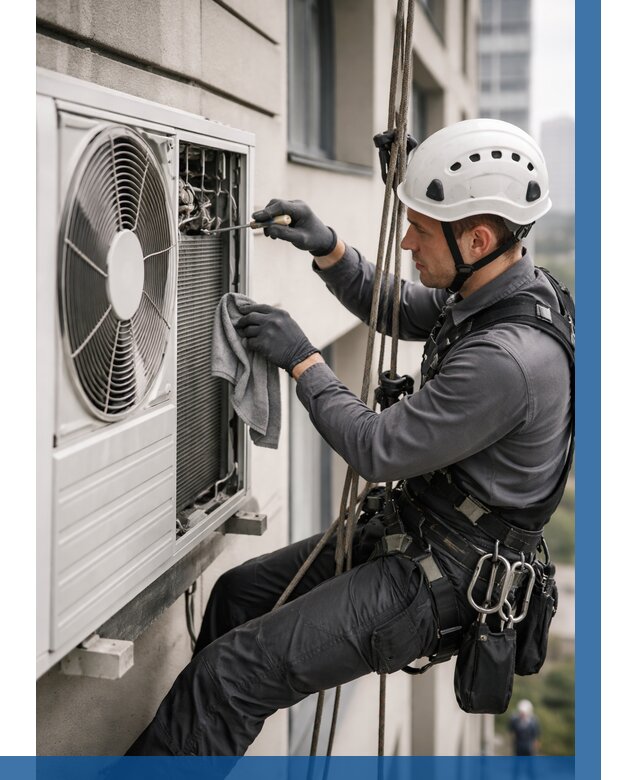 Обслуживание внешнего блока кондиционера в Вичуге от 2743 р.ВЫСОТНИК-Вчг