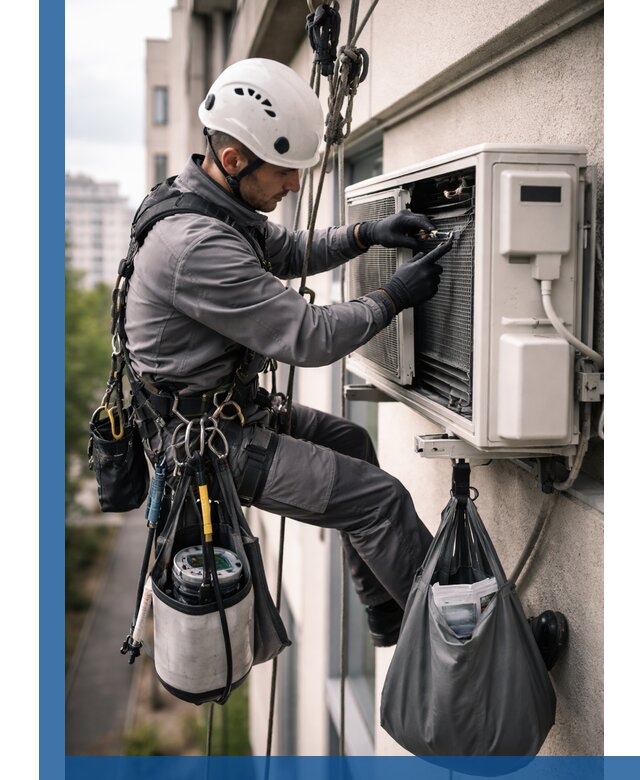 Обслуживание внешнего блока кондиционера в Вичуге профессионально