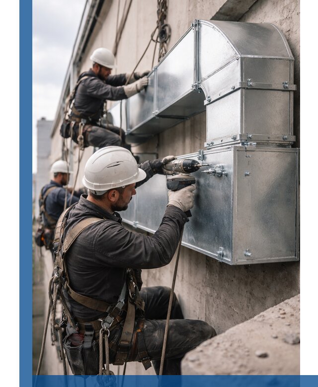 Профессиональный монтаж вентиляционных коробов в Вичуге под ключ