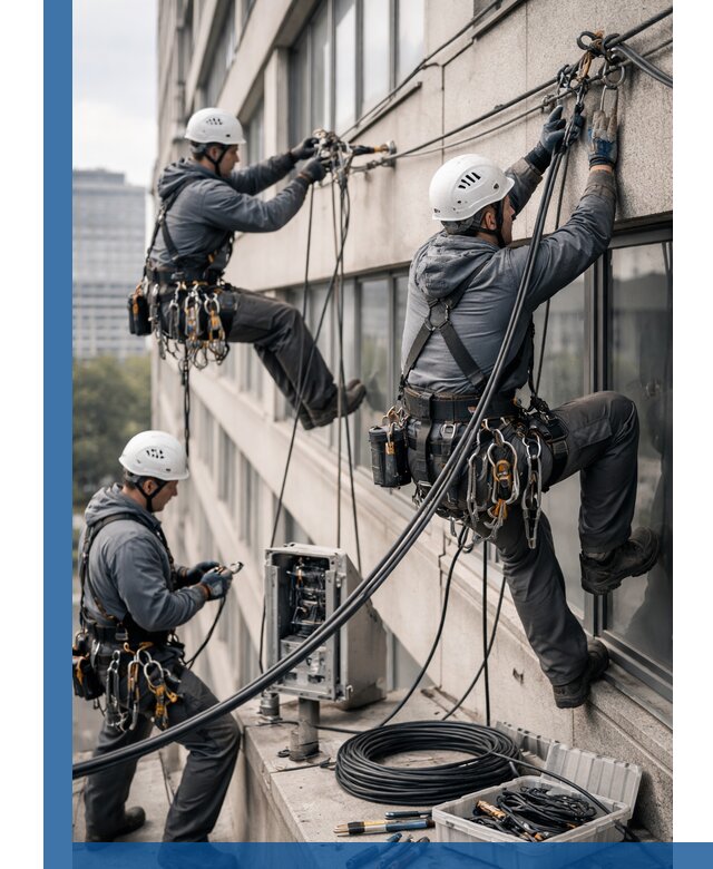 Прокладка оптоволоконного кабеля в Вичуге под ключ с тестированием