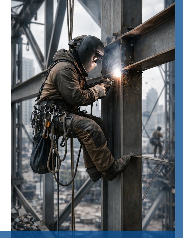 Высотные сварочные работы в Вичуге от 3556 р. | ВЫСОТНИК-Вчг