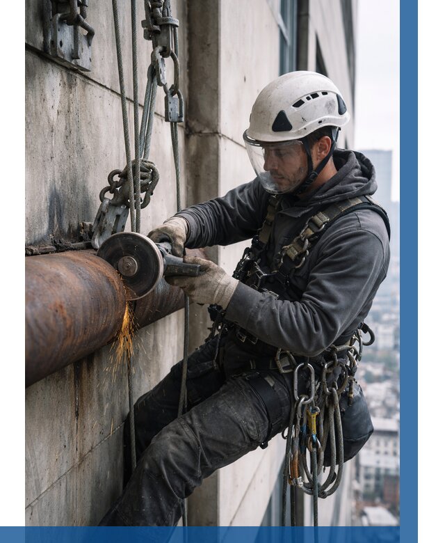 Резка металла на высоте в Вичуге по цене от 4572 р. | ВЫСОТНИК-Вчг