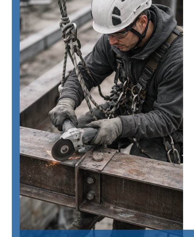 Резка металла на высоте в Вичуге для зданий и конструкций