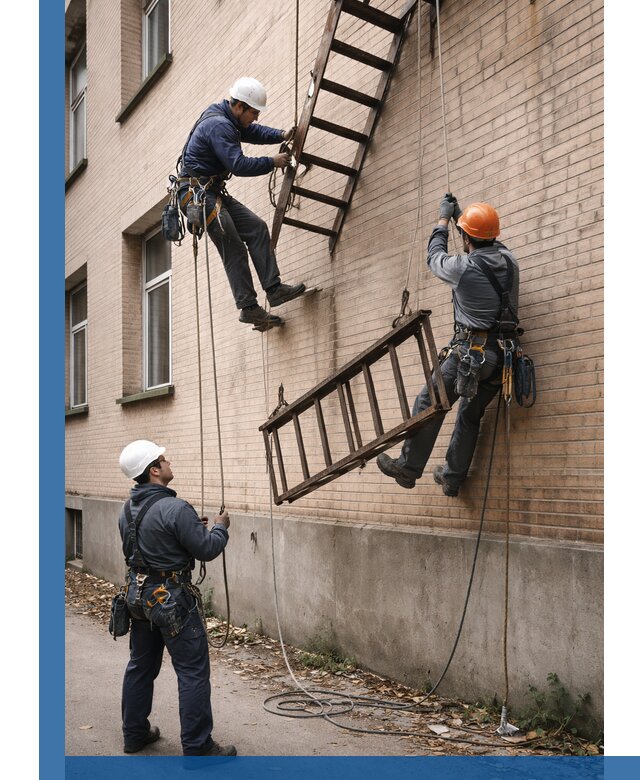 Демонтаж пожарной лестницы в Вичуге быстро и безопасно