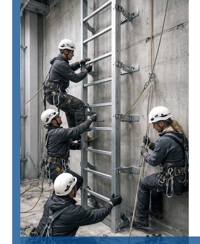 Монтаж металлических лестниц в Вичуге под ключ со гарантией