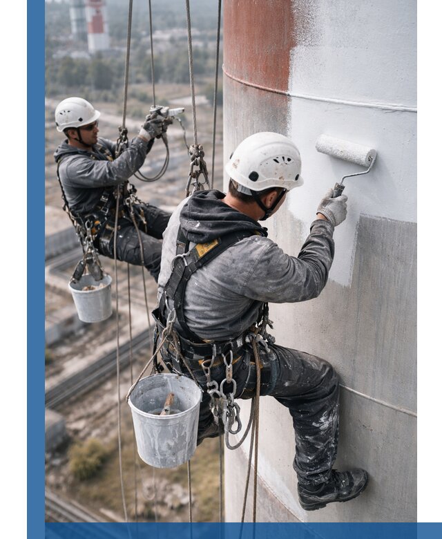 Покраска дымовых труб в Вичуге: антикоррозийная защита и восстановление