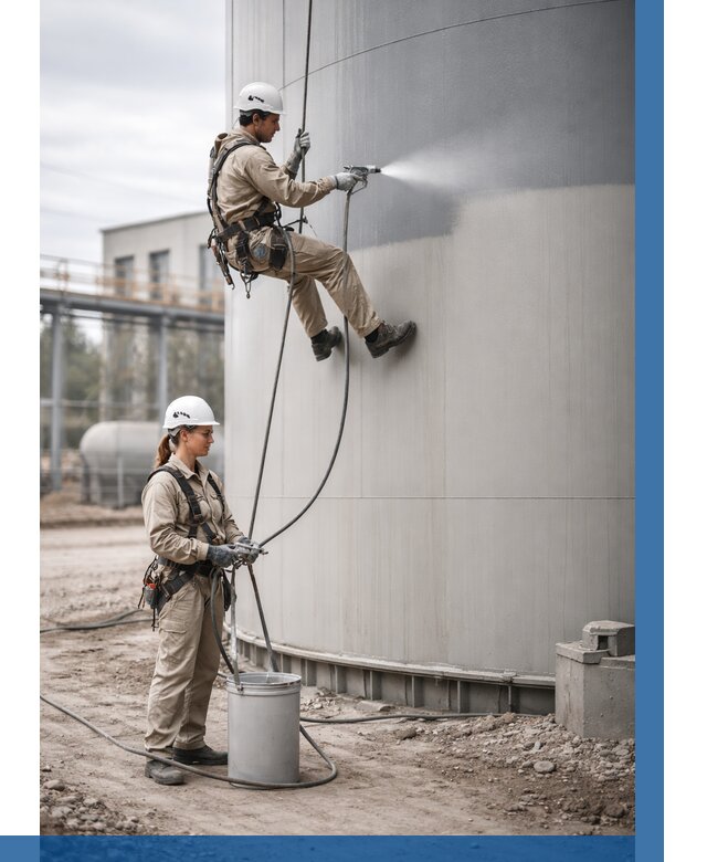 Покраска резервуаров в Вичуге от 1219 р. | ВЫСОТНИК-Вчг — заказать