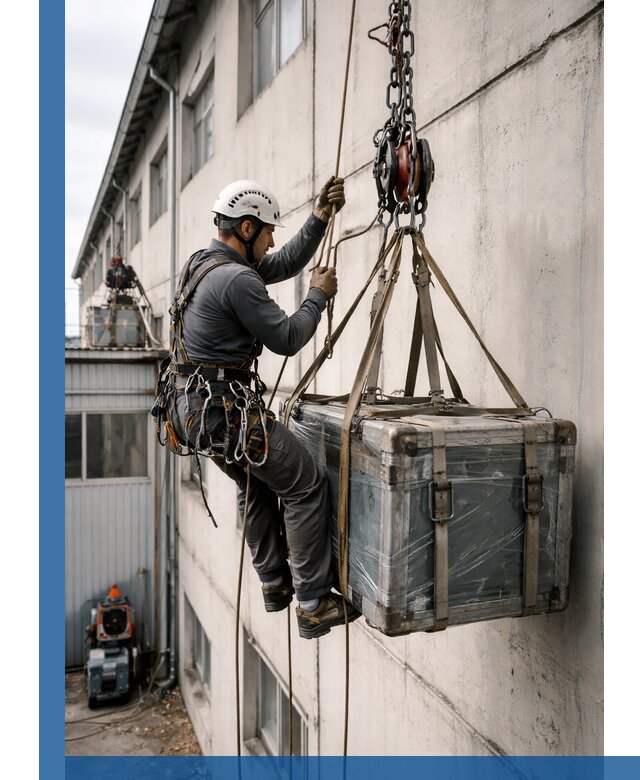 Подъем грузов на высоту в Вичуге для промышленных объектов