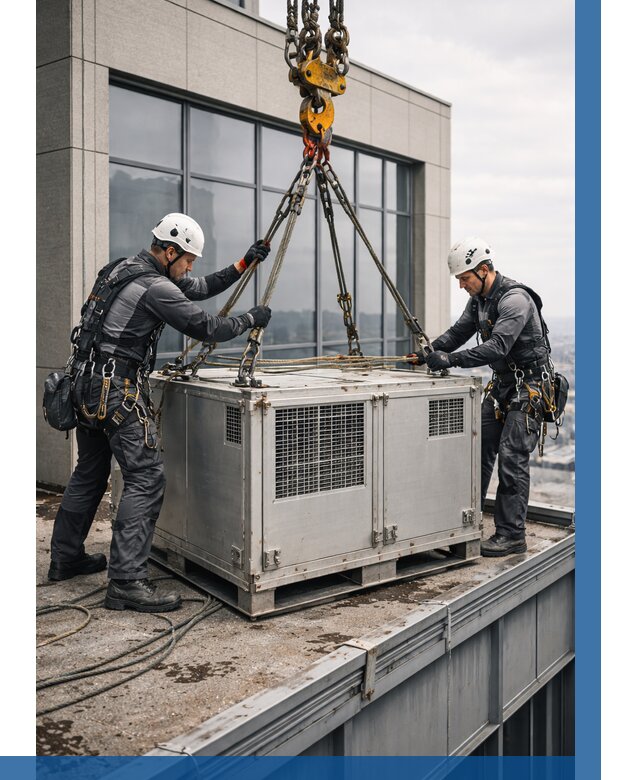 Такелажные работы на высоте в Вичуге от 8127 р. | ВЫСОТНИК-Вчг