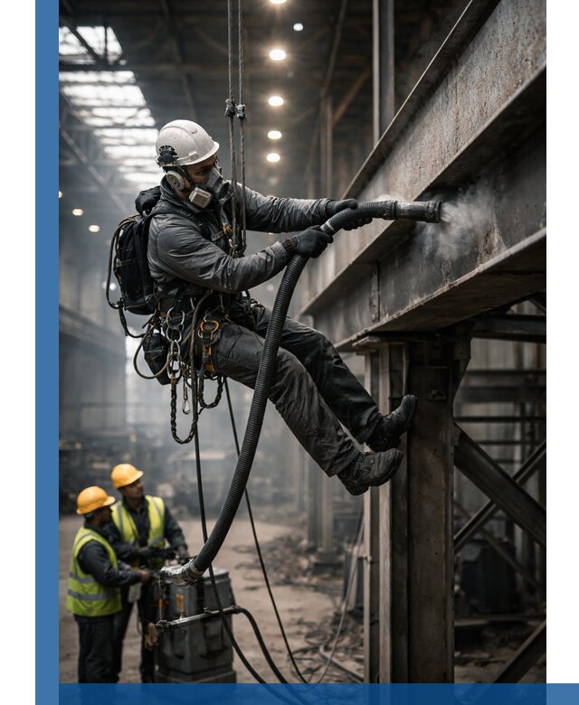 Обеспыливание конструкций в цехах промышленного производства в Вичуге