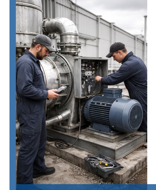 Техническое обслуживание промышленного оборудования в Вичуге