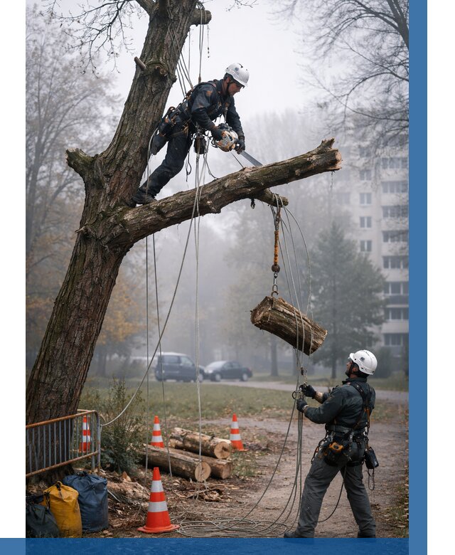 Удаление аварийных деревьев в Вичуге от 15239 р. | ВЫСОТНИК-Вчг
