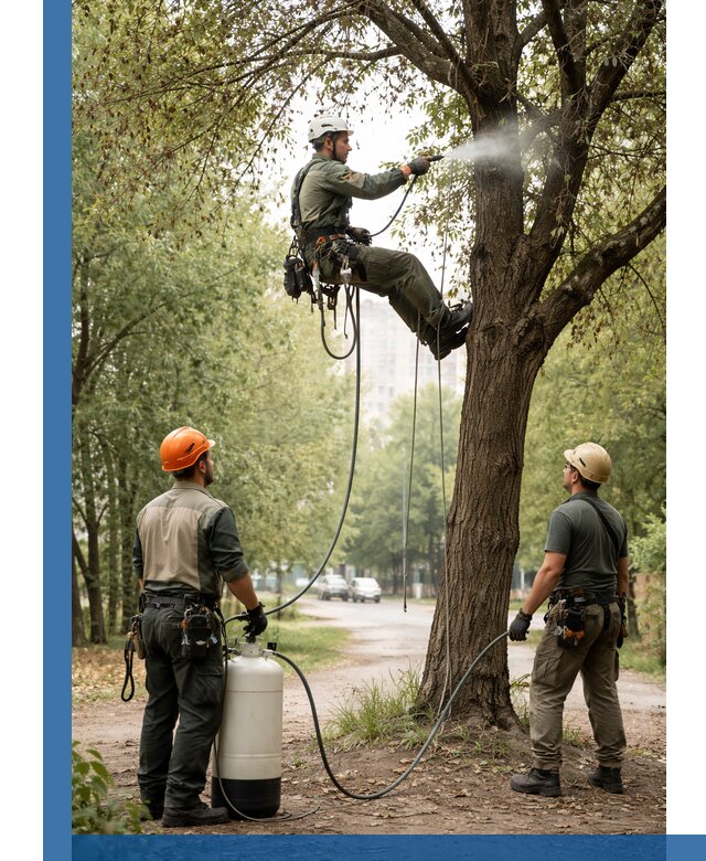 Обработка деревьев от вредителей в Вичуге профессиональная защита